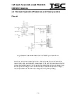 Предварительный просмотр 21 страницы TSC TDP-643R Plus series Service Manual