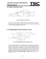 Предварительный просмотр 22 страницы TSC TDP-643R Plus series Service Manual