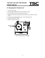 Предварительный просмотр 30 страницы TSC TDP-643R Plus series Service Manual