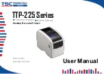 TSC TTP-225 Series User Manual preview