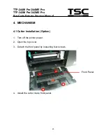 Предварительный просмотр 26 страницы TSC TTP-2410M Pro Service Manual