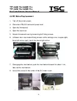 Предварительный просмотр 34 страницы TSC TTP-2410M Pro Service Manual