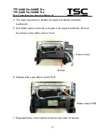 Предварительный просмотр 41 страницы TSC TTP-2410M Pro Service Manual