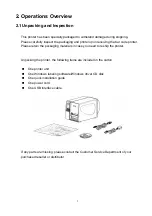 Предварительный просмотр 6 страницы TSC TTP-2410M User Manual