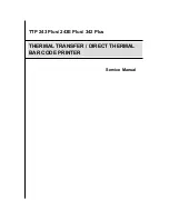 TSC TTP 243 Plus Service Manual предпросмотр