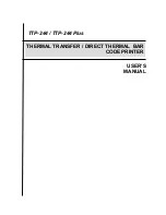 TSC TTP-244 Plus User Manual предпросмотр