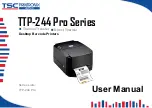 TSC TTP-244 Pro Series User Manual предпросмотр