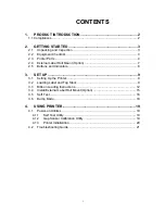 Preview for 3 page of TSC TTP-244 series User Manual