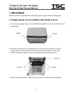 Предварительный просмотр 13 страницы TSC TTP-244CE series Service Manual