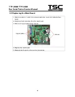 Предварительный просмотр 19 страницы TSC TTP-268M Service Manual