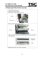 Предварительный просмотр 20 страницы TSC TTP-268M Service Manual