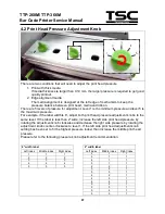 Предварительный просмотр 39 страницы TSC TTP-268M Service Manual