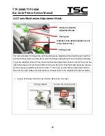 Предварительный просмотр 42 страницы TSC TTP-268M Service Manual