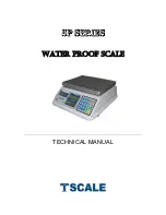 TScale SP Series Technical Manual preview