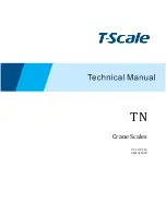 Preview for 1 page of TScale TN-M Series Technical Manual