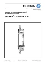 TSCHAN TORMAX VSG Installation And Operation Manual preview