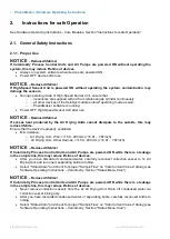 Preview for 8 page of TSE Calorimetry PhenoMaster Hardware Operating Instructions