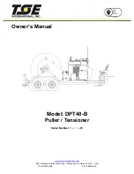 TSE DPT40-B Owner'S Manual preview
