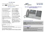 TSE Grandstream GRP2615 Basic Features Manual preview