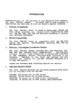 Preview for 11 page of Tseng Qtec VGA 1024 Installation Manual