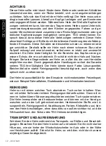 Preview for 12 page of TSG Cadete Owner'S Manual