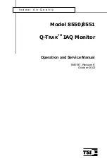 Preview for 1 page of TSI Incorporated 8550 Operation And Service Manual