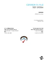 Предварительный просмотр 3 страницы TSI Incorporated Certifier FA Plus Operator'S Manual