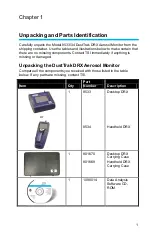 Preview for 11 page of TSI Incorporated DUSTTRAK DRX 8533 Operation And Service Manual