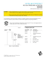 TSI Incorporated PRESSURA 8630 Installation Instructions Manual preview