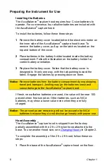 Предварительный просмотр 12 страницы TSI Instruments ACCUBALANCE 8371 Operation And Service Manual