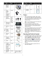 Предварительный просмотр 3 страницы TSI Instruments AeroTrak 9110 Series Quick Start Manual