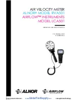 TSI Instruments AIRFLOW LCA501 Operation And Service Manual preview