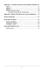 Preview for 4 page of TSI Instruments ALNOR AXD 530 Owner'S Manual