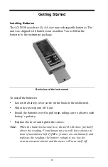 Preview for 6 page of TSI Instruments ALNOR AXD 530 Owner'S Manual