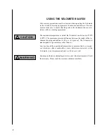 Preview for 3 page of TSI Instruments Alnor Velometer 6000 Series Owner'S Manual