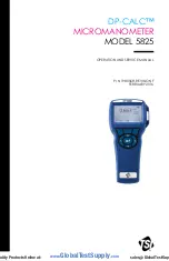 TSI Instruments DP-CALC 5825 Operation And Service Manual preview