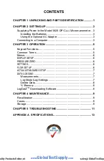 Preview for 5 page of TSI Instruments DP-CALC 5825 Operation And Service Manual