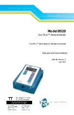 Preview for 1 page of TSI Instruments DustTrak 8520 Operation And Service Manual