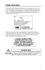 Preview for 9 page of TSI Instruments DustTrak 8520 Operation And Service Manual