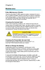 Предварительный просмотр 57 страницы TSI Instruments DustTrak 8535 Operation And Maintenance Manual