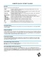 Preview for 1 page of TSI Instruments HM675 Quick Start Manuals