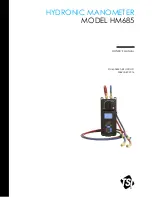 Preview for 1 page of TSI Instruments HM685 Owner'S Manual