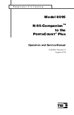 Preview for 1 page of TSI Instruments N95-Companion 8095 Operation And Service Manual