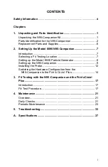 Preview for 5 page of TSI Instruments N95-Companion 8095 Operation And Service Manual