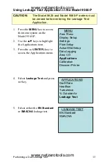 Предварительный просмотр 17 страницы TSI Instruments PANDA PAN200 Series Operation And Service Manual