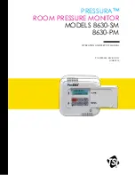 TSI Instruments PRESSURA 8630-PM Operation And Service Manual preview