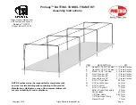 Предварительный просмотр 1 страницы TSI Instruments ProCage BATTING TUNNEL FRAME KIT Assembly Instructions Manual