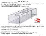 Предварительный просмотр 6 страницы TSI Instruments ProCage BATTING TUNNEL FRAME KIT Assembly Instructions Manual