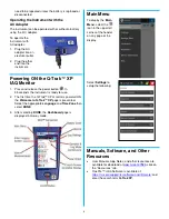 Предварительный просмотр 4 страницы TSI Instruments Q-TRAK XP 7585 Quick Start Manual