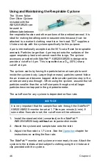 Preview for 62 page of TSI Instruments SidePak AM520 User Manual